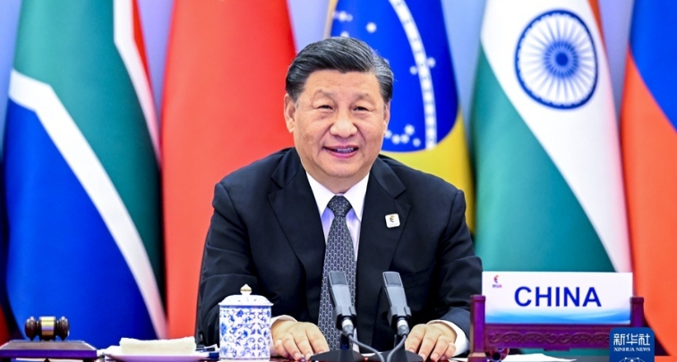 النص الكامل: كلمة الرئيس الصيني شي جين بينغ في قمة بريكس الـ14
