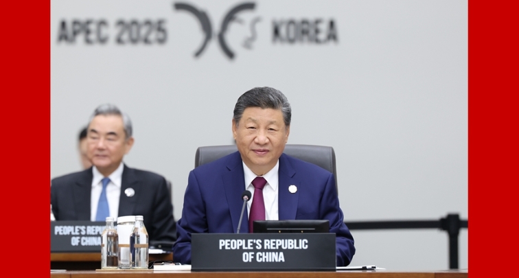 شي يقدم مقترحا من خمس نقاط لبناء مجتمع آسيا-الباسيفيك