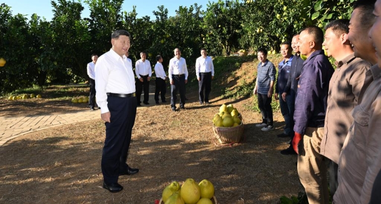 شي يحث على تعميق الإصلاح والانفتاح على نحو شامل خلال جولته التفقدية في مقاطعة قوانغدونغ